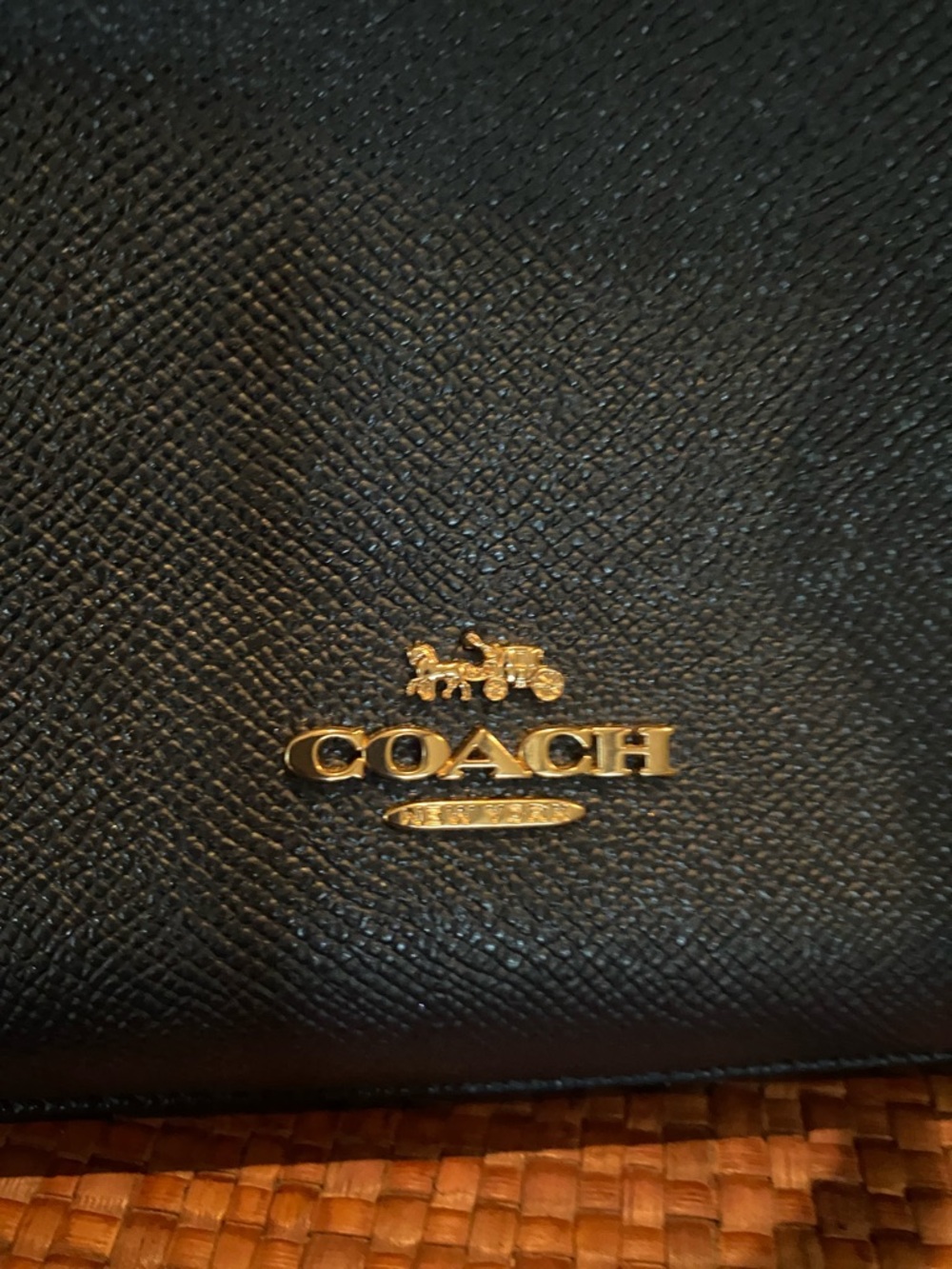 Coach Katy Black Dome Satchel with Gold Hardware - Picture 4 of 13